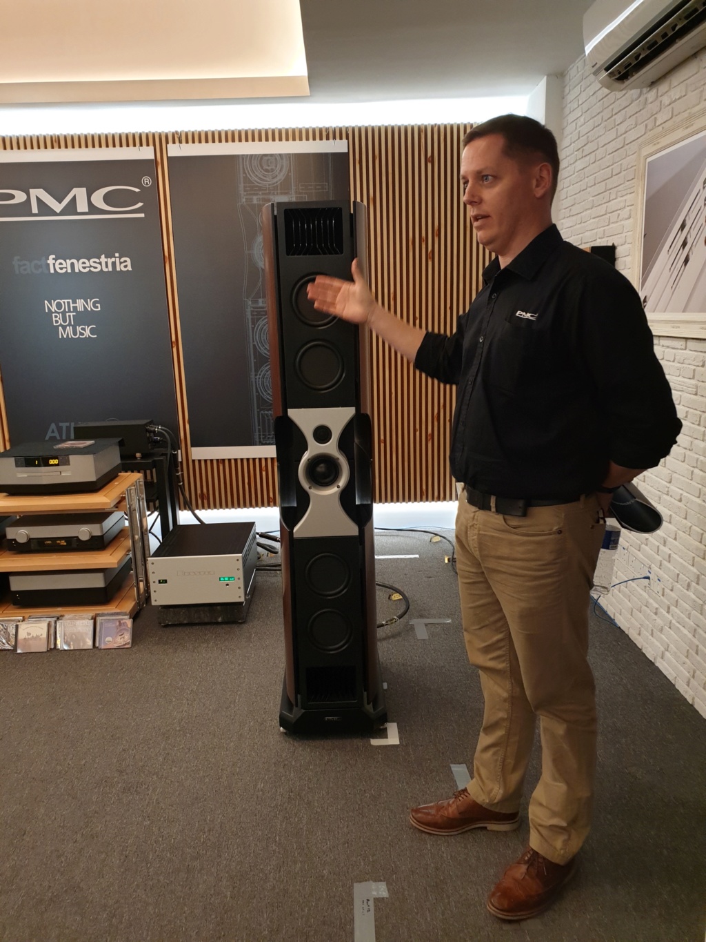 AV Designs launches PMC's high-end Fenestria loudspeakers in Malaysia 20181118