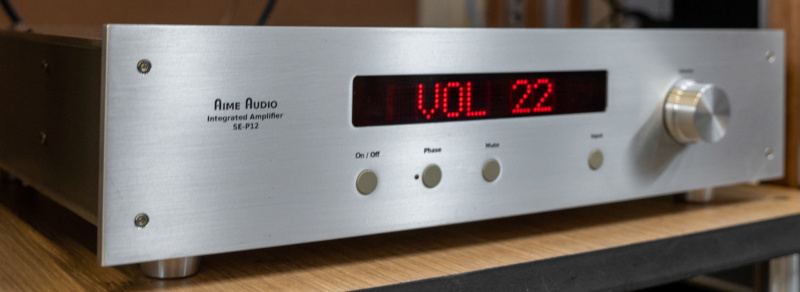 AIME Audio's SE-P12 integrated amplifier... 30 years in the making Aime_s11