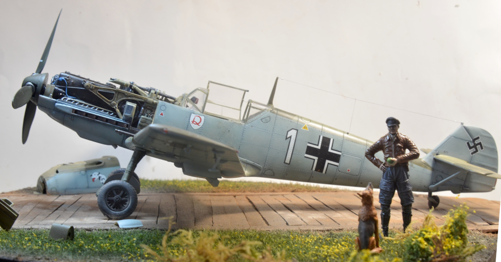 [Airfix] 1/24 - Messerschmitt Bf 109 E-3  (VINTAGE)   (bf109) Dsc_2116