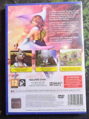 Vente Jeux Finale Fantasy 10 10-2 12 ET Drige Of Cerberus PlayStation 2 sous blister VF 17868711
