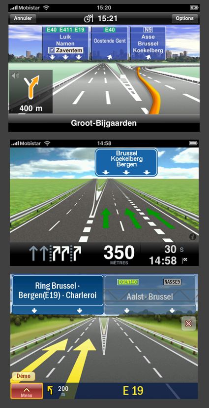 Mon comparatif GPS IPHONE 2410