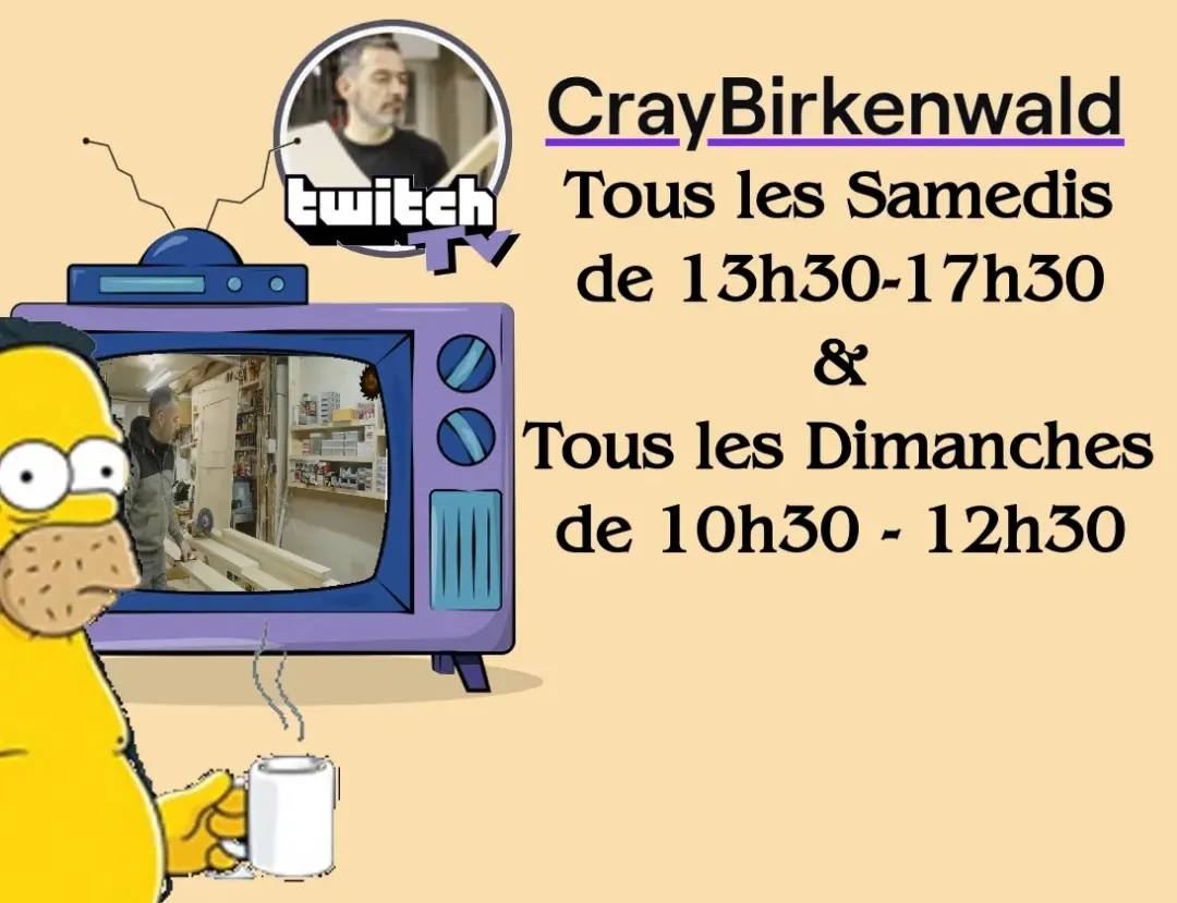 TWITCH: Créateurs et artisanat => craybirkenwald 32996410