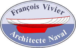 Plan de l’architecte naval François Vivier - Construction d’un petit sloup de plaisance "Beg-Meil" [Atelier de la Vivacia] Logo_v10