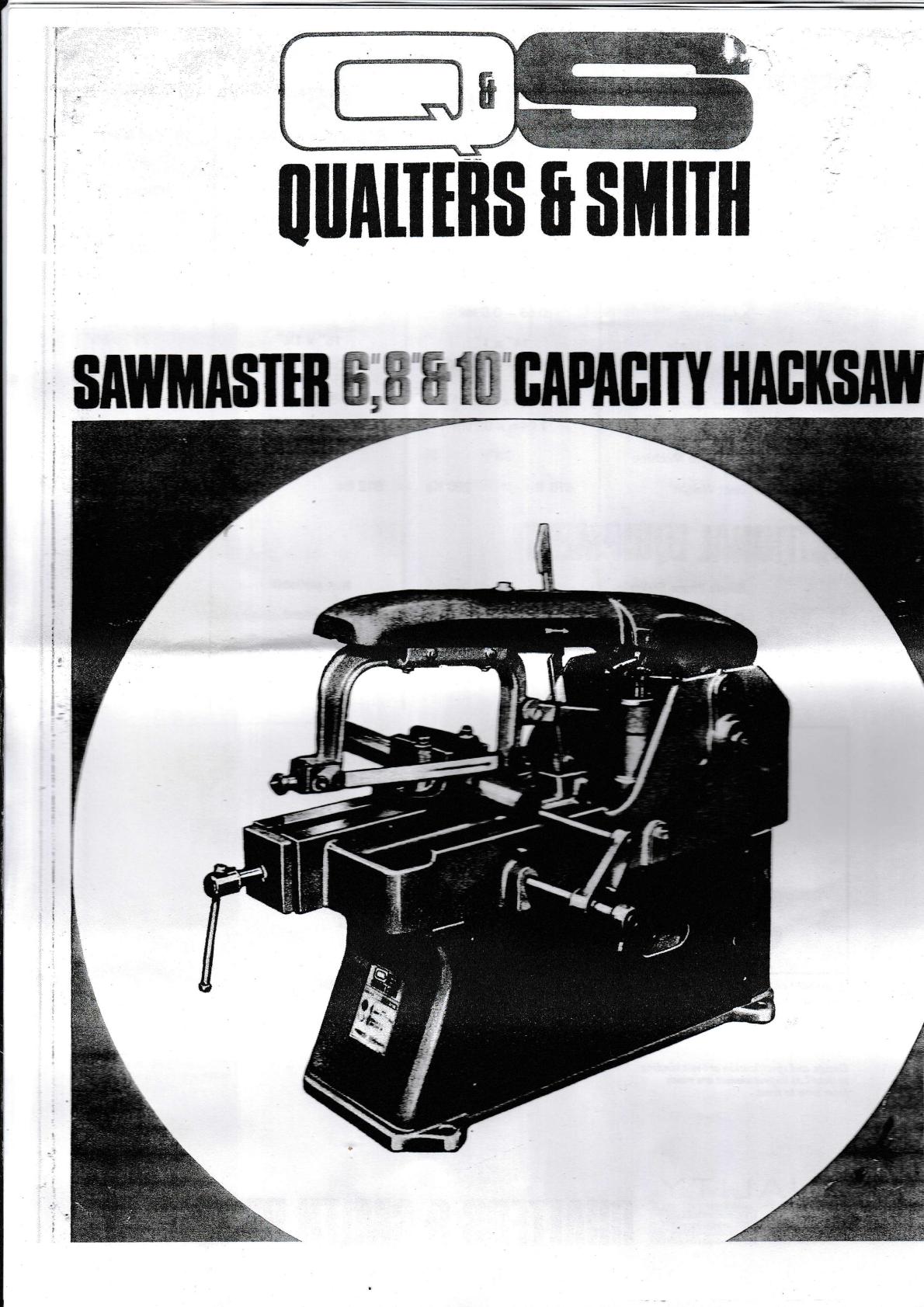 Qualters and Smith scie alternative Uw1292