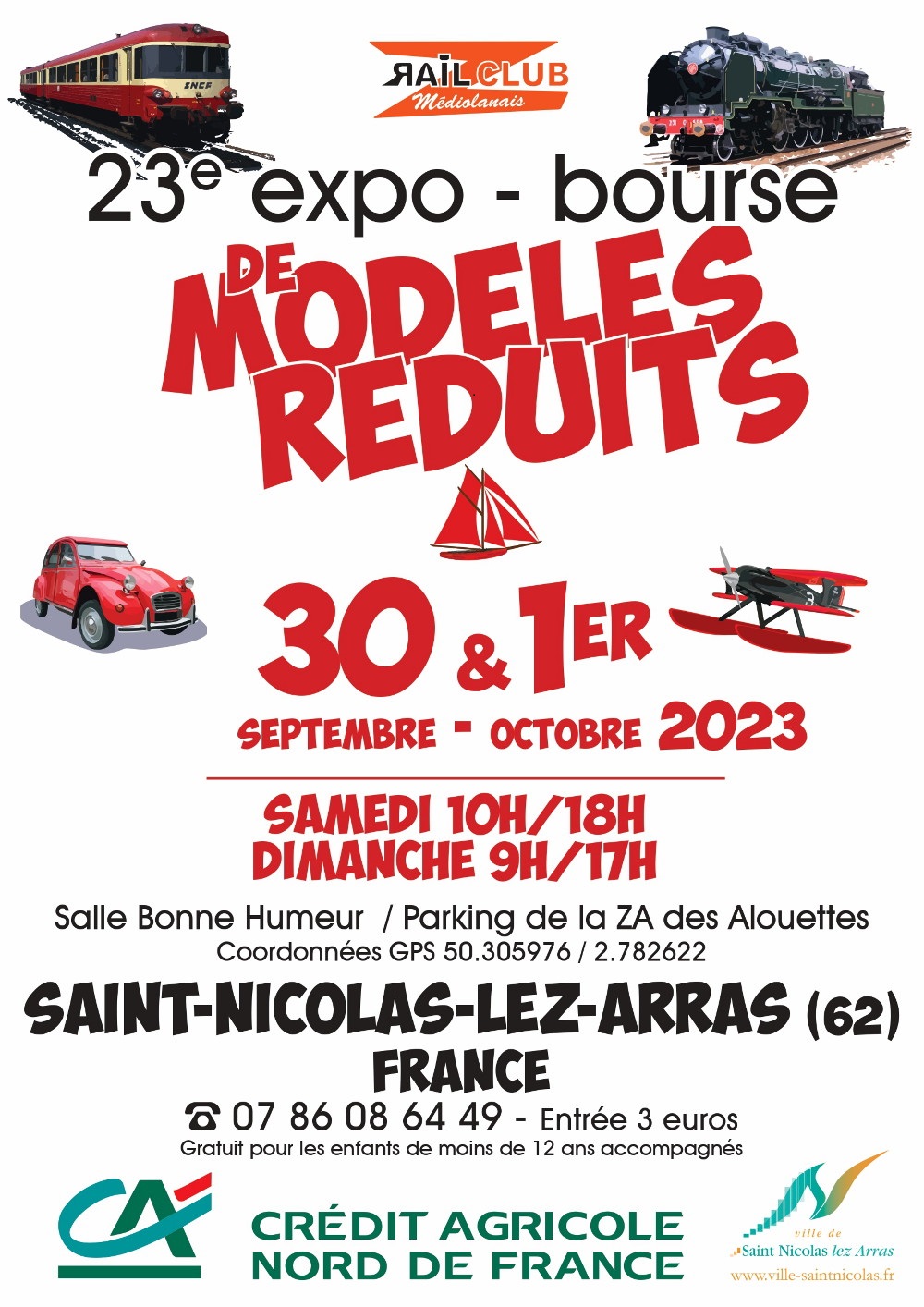 [62](30Sep-1erOct 23) Expo-bourse Saint-Nicolas-lez-Arras  Affich25
