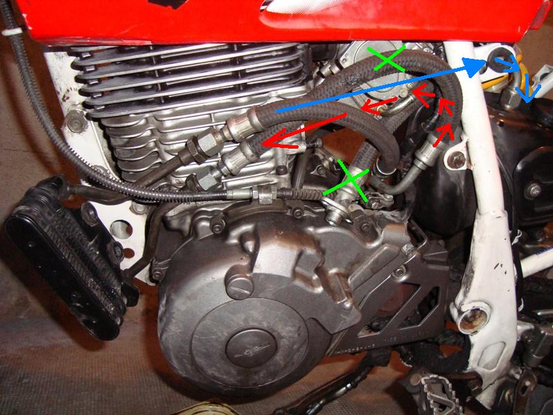 GrosMinet, préparation moteur et cycle de ma  TTS 600 SM Tt600-10
