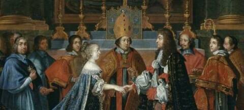 09 juin 1660: Mariage de Louis XIV et de Marie-Thérèse