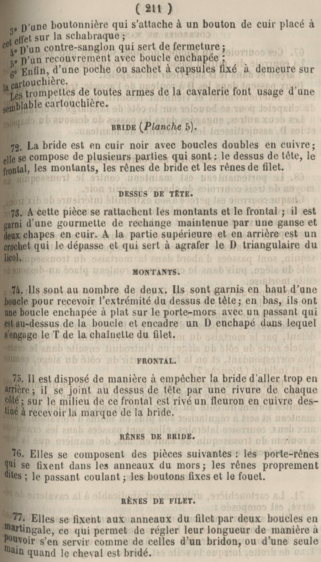 La selle française de cavalerie modèle 1861  Dm_du149
