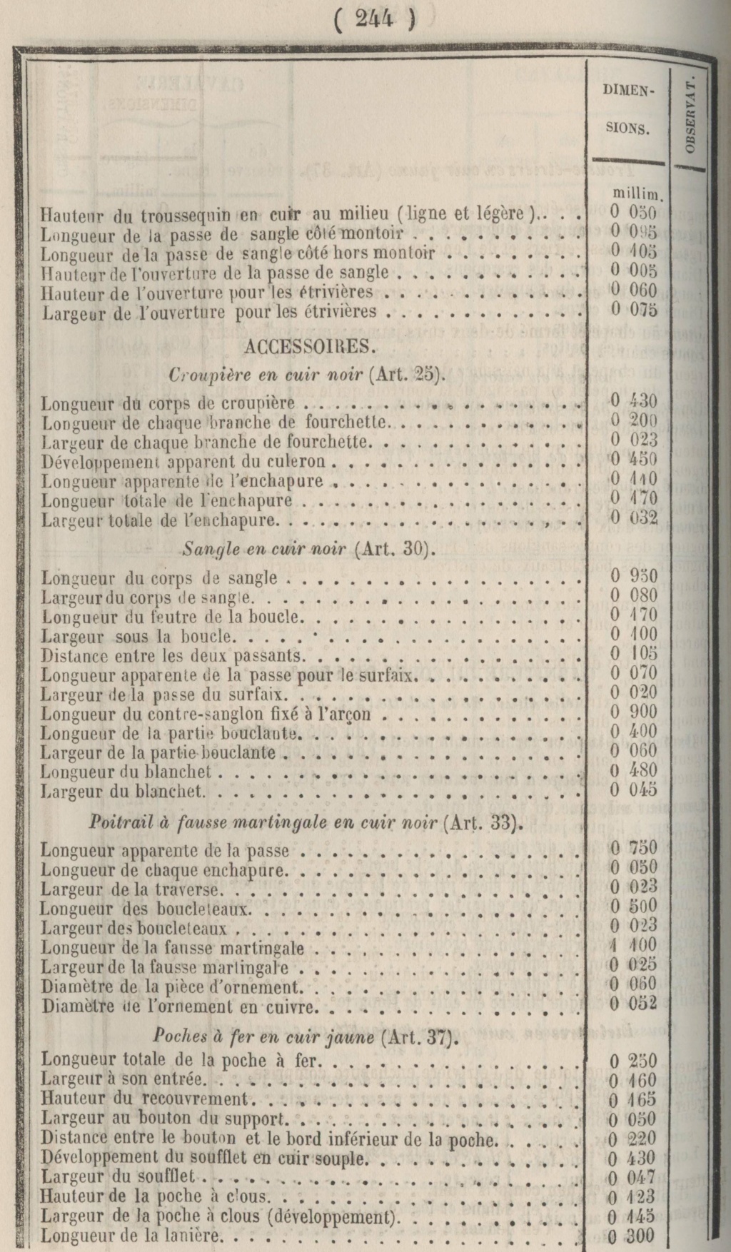 La selle française de cavalerie modèle 1861  Dm_du167