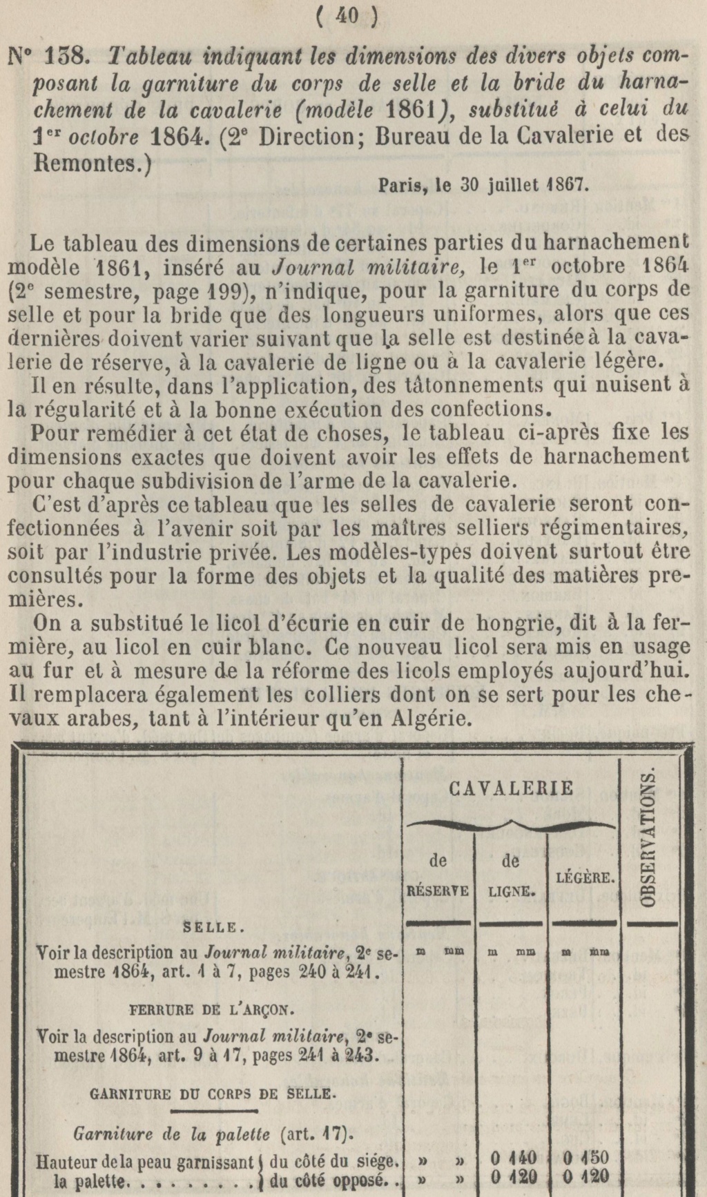 La selle française de cavalerie modèle 1861  Dm_du178