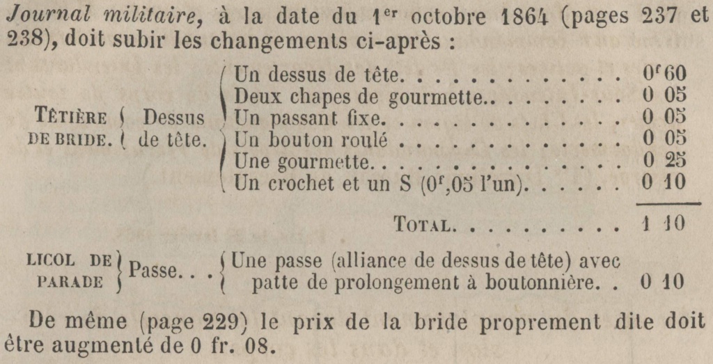 La selle française de cavalerie modèle 1861  - Page 2 Dm_du186