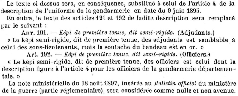 Les képis de grande tenue des officiers et adjudants français Dm_du_28