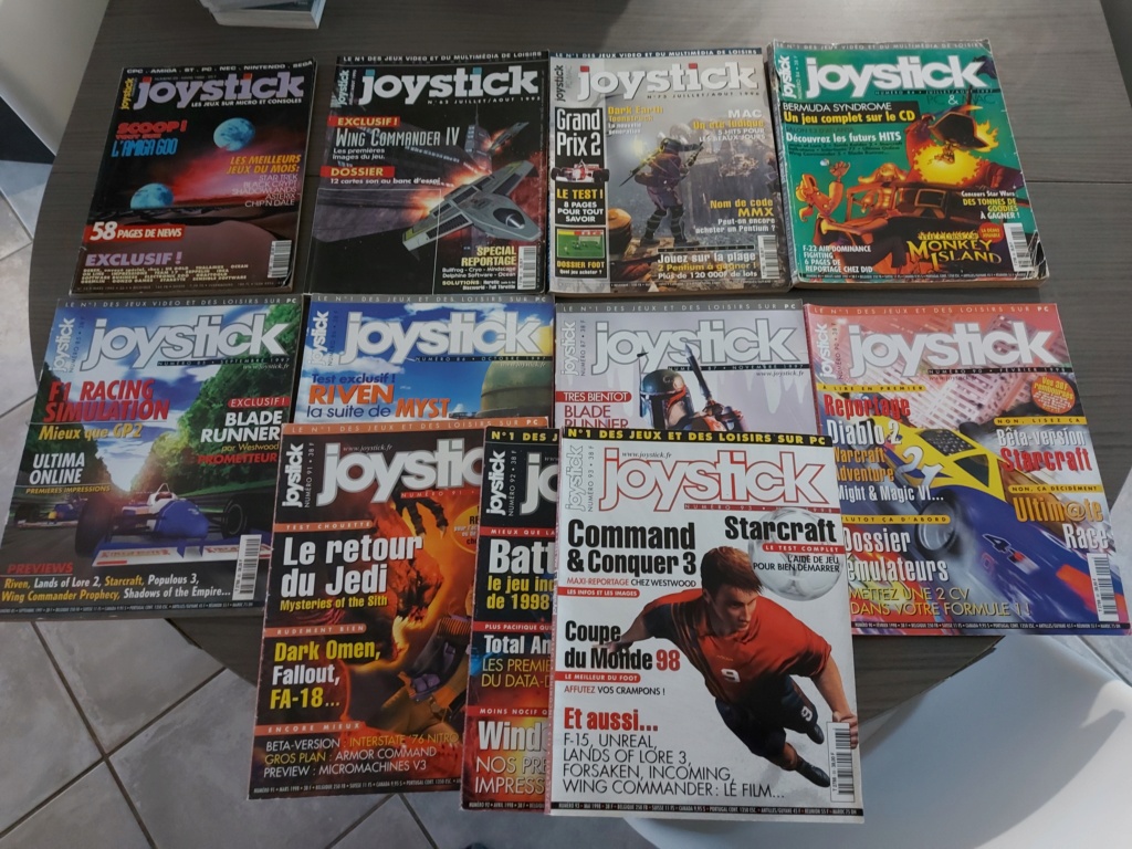 [Vds] Nintendo DS XL, manette arcade Sega, magazines Joystick, Atari 1040 STF 20211111