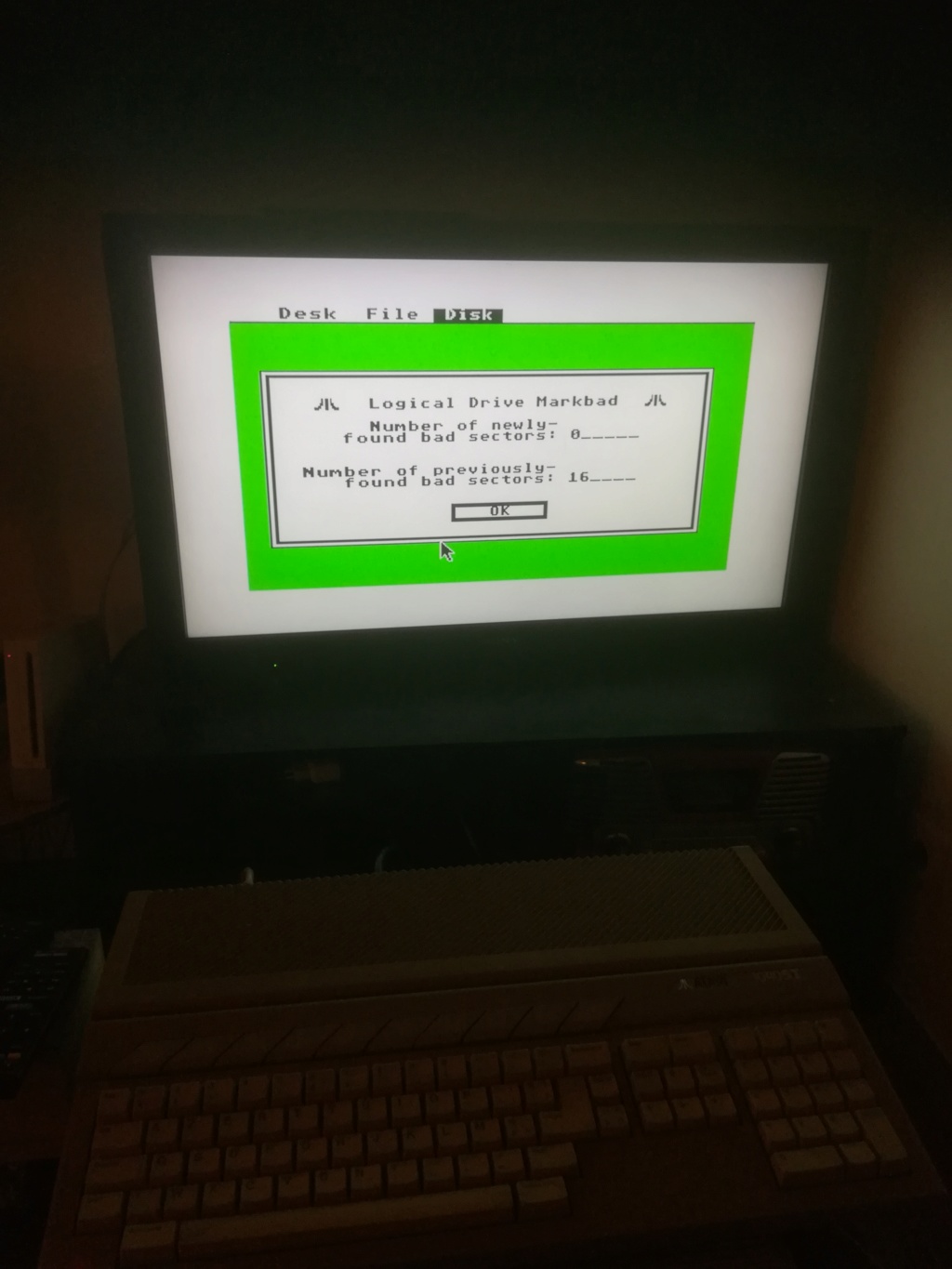[Vds] Atari 1040 STF en loose avec Megafile 30 en boite Img_2051