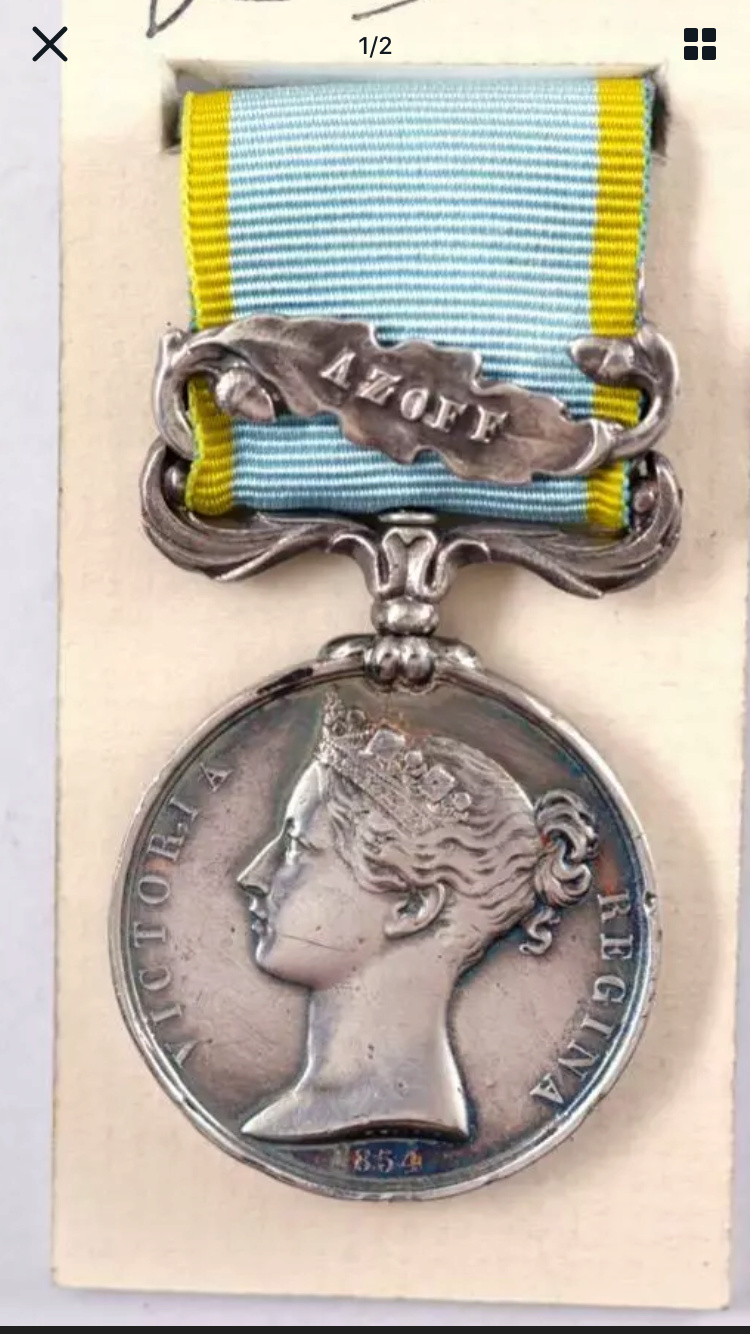 Médaille Crimée avec agrafe et ruban 0031df10