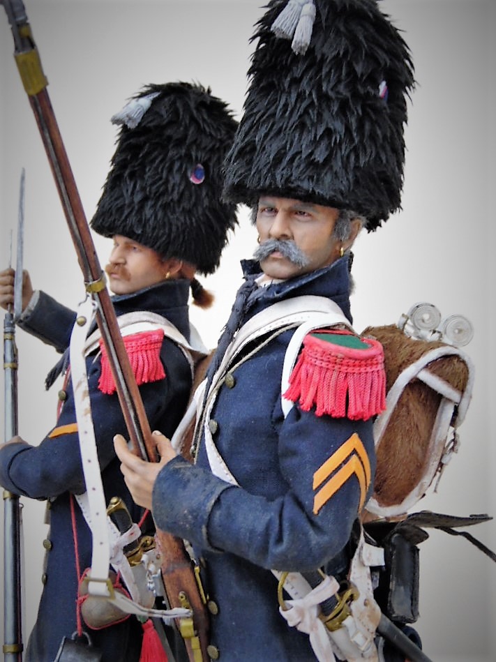 Chasseurs a Pied de la Garde Waterloo par Francky08 Sam_3716