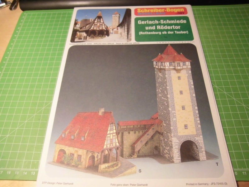 Rothenburg ob der Tauber 1:160 Schreiber Bogen Cimg3920