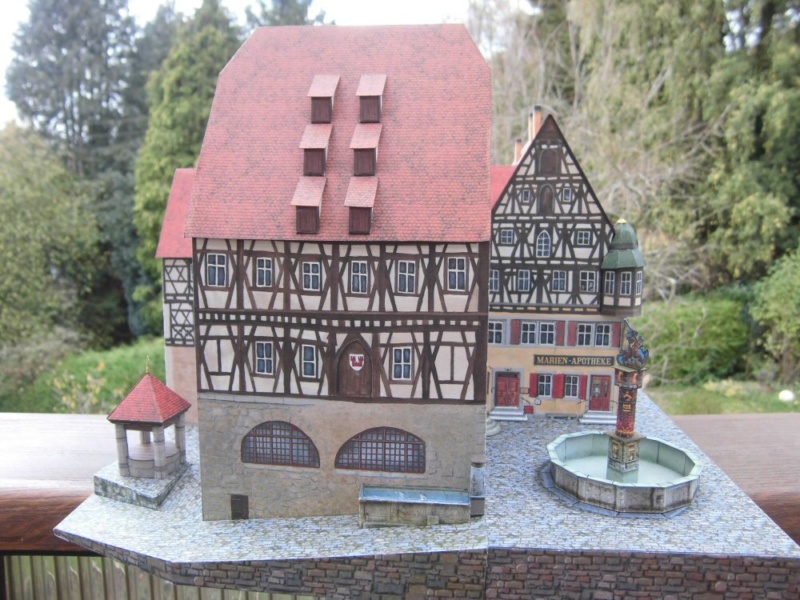 Rothenburg ob der Tauber 1:160 Schreiber Bogen Cimg4312