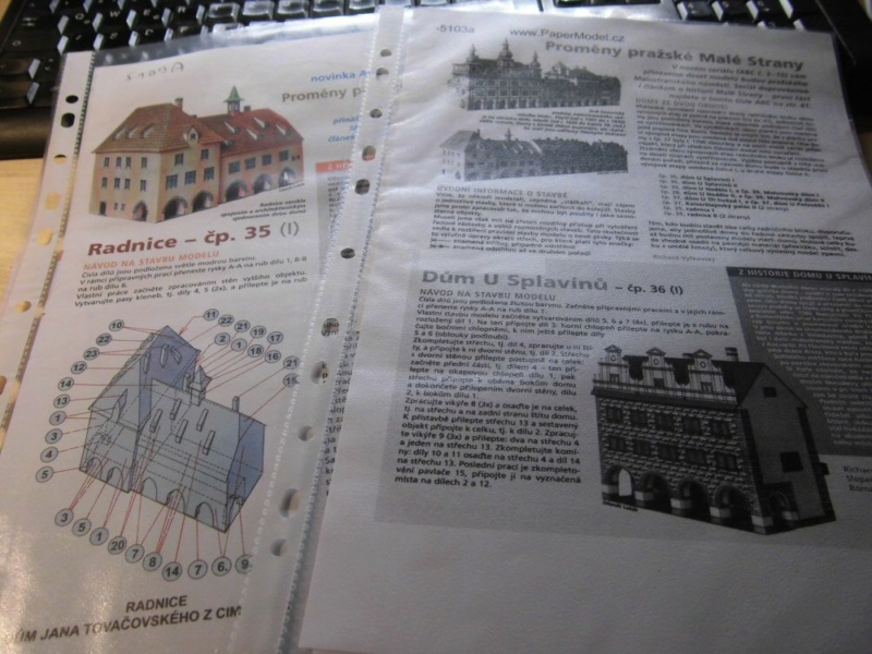 Historische Häuser aus der Prager Altstadt    ABC/Vyskovsky ca.1:280 Cimg5415