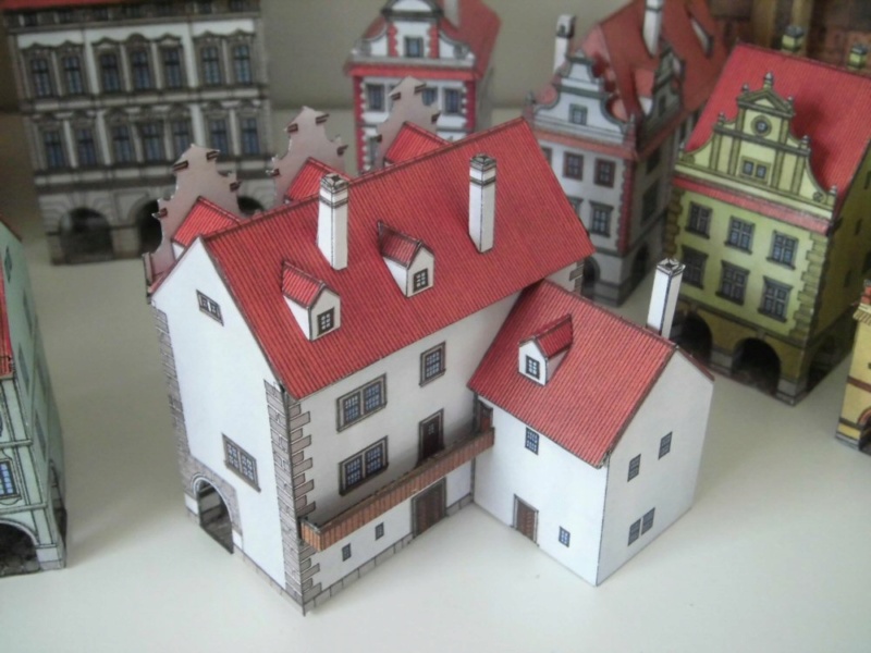 Historische Häuser aus der Prager Altstadt    ABC/Vyskovsky ca.1:280 Cimg5933