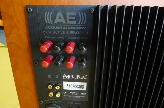 Acoustic Energy AELITE 10 Active Subwoofer (Used) SOLD P1140818