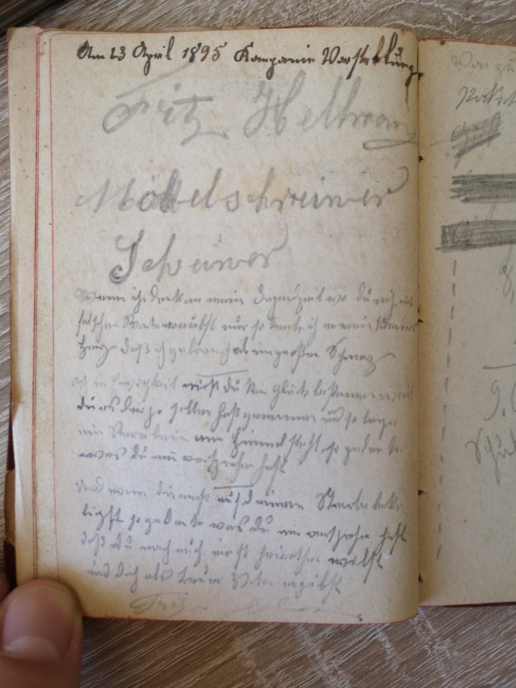 Militar notiz buch Allemand WW1 Img_2328