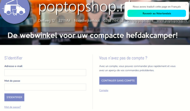 Explications mode de paiement sur Poptopshop.nl Popo310