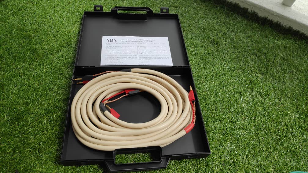 Yba diamond speaker cable (sold) Img-2132