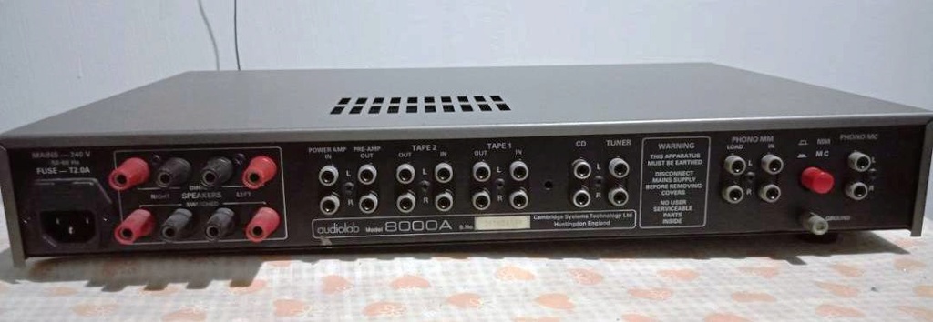 Audiolab 8000a integrated amplifier (Sold) Whatsa11