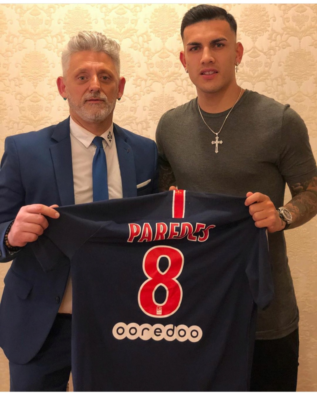 ¿Cuánto mide Leandro Paredes? - Altura - Real height Img_2359