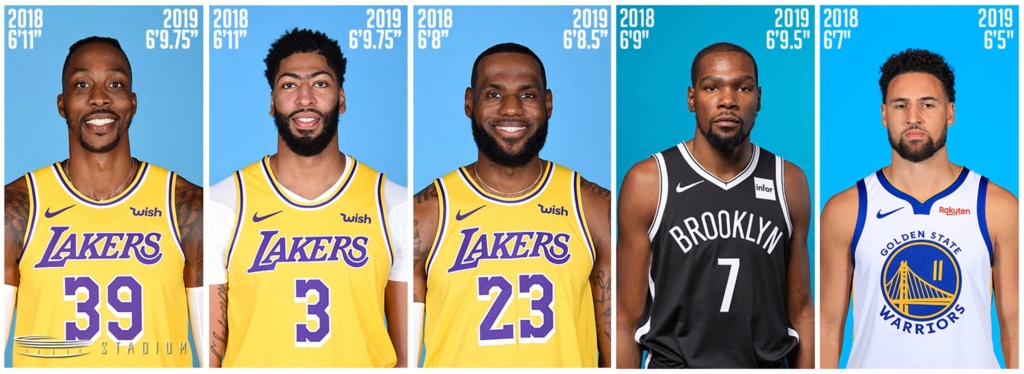 Altura real de jugadores de la NBA revelada 2019 2020 Img_2595