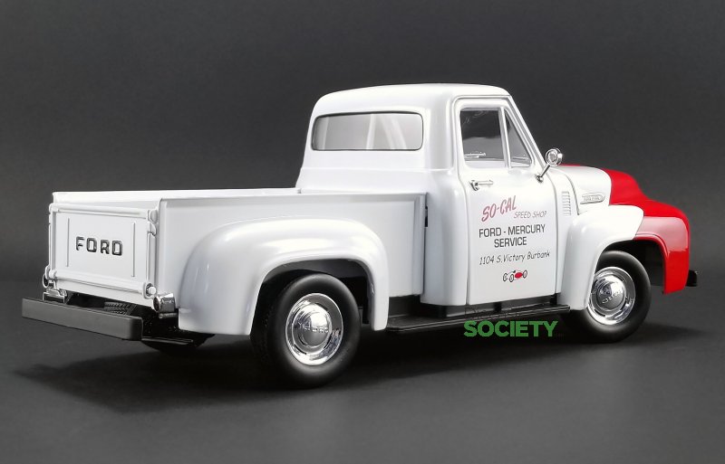Ford F100 Push Truck 1/18 ACME New 1953 SO-CAL Speed Shop  Acme_a18