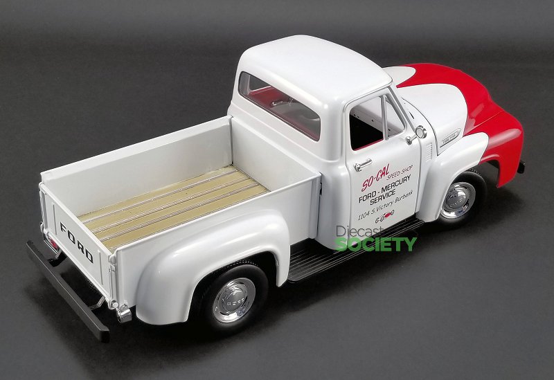 Ford F100 Push Truck 1/18 ACME New 1953 SO-CAL Speed Shop  Acme_a20