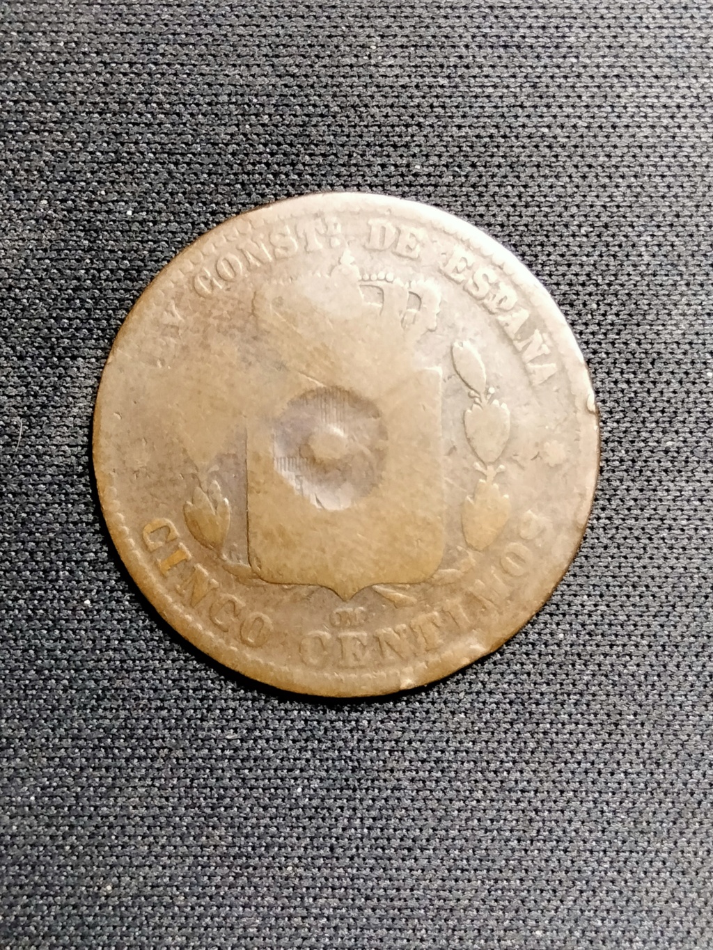5 céntimos 1877 Alfonso XII Img20217