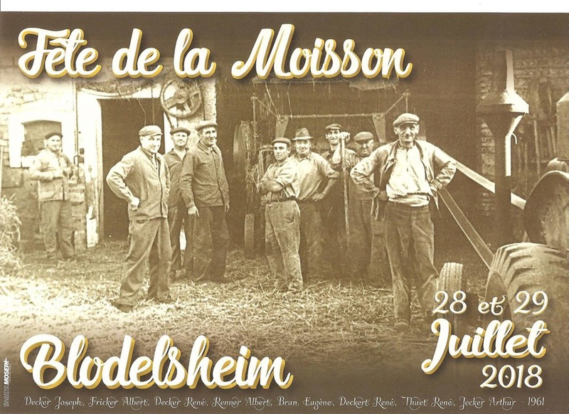  68 - Blodelsheim . Fête de la Moisson, 28 et 29 juillet 2018 34700710
