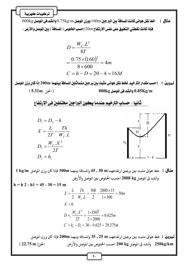 مذكرة الفيزياء - مذكرة مراجعة آلات كهربية ووقاية 3 ثانوي صناعي 2024 Aa_aoa14