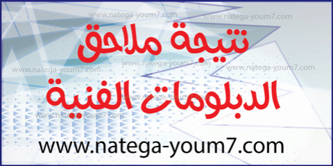 ملاحق الدبلومات الفنية 2023 نتيجة الدور الثانى للدبلومات الفنية Untitl78