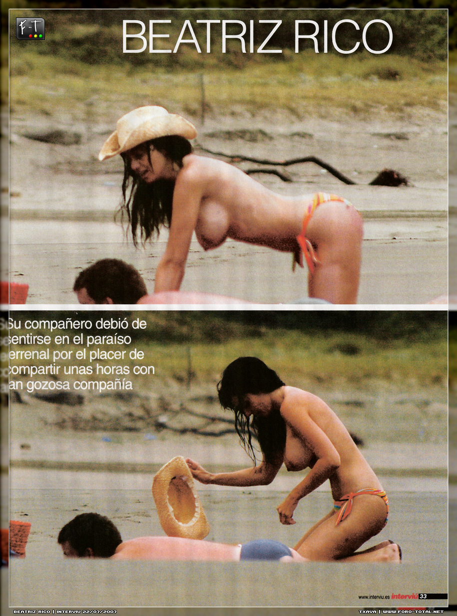 Beatriz Rico, topless en la playa 89497_10
