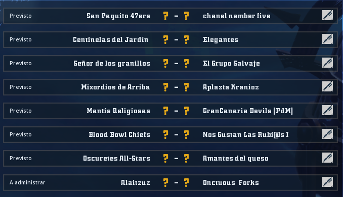 Liga Alianza Mixnotauro 7 - División Cuerno de Bronce / Jornada 1 - hasta el domingo 29 de noviembre Jorna487