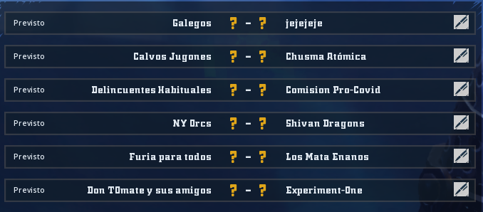 Liga Alianza Mixnotauro 7 - División Cuerno de Plata / Jornada 2 - hasta el domingo 13 de diciembre Jorna488