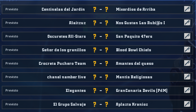 Liga Alianza Mixnotauro 7 - División Cuerno de Bronce / Jornada 4 - hasta el domingo 17 de enero Jorna493