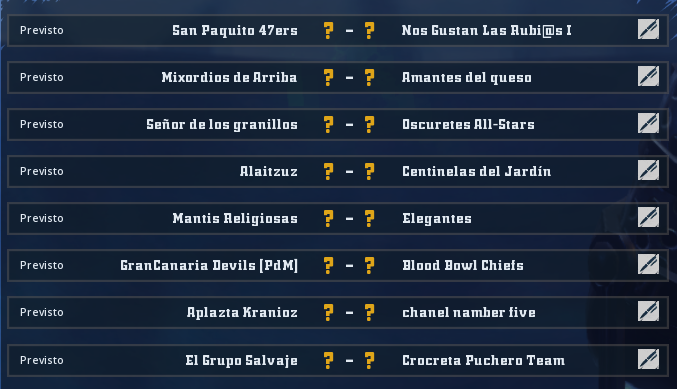 Liga Alianza Mixnotauro 7 - División Cuerno de Bronce / Jornada 6 - hasta el domingo 14 de febrero Jorna497