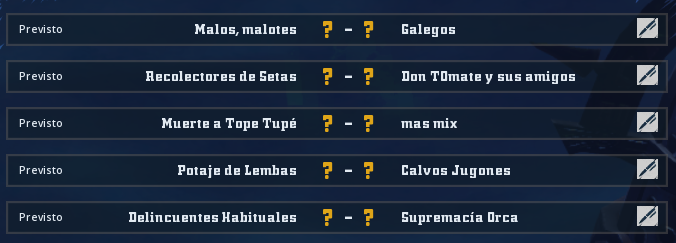 Liga Alianza Mixnotauro 8 - División Cuerno de Oro / Jornada 3 - hasta el domingo 9 de mayo Jorna509