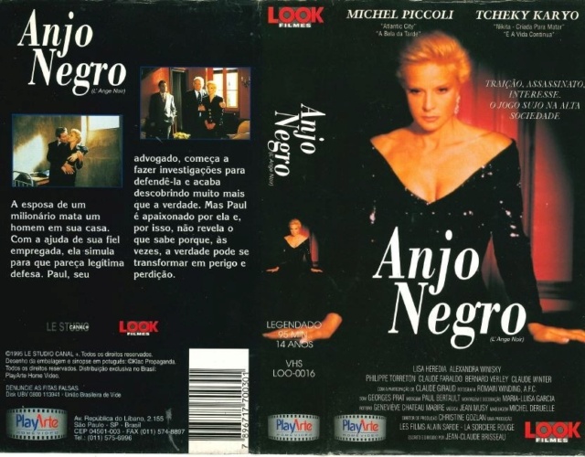 EL ANGEL NEGRO - VHS Vhs-an10