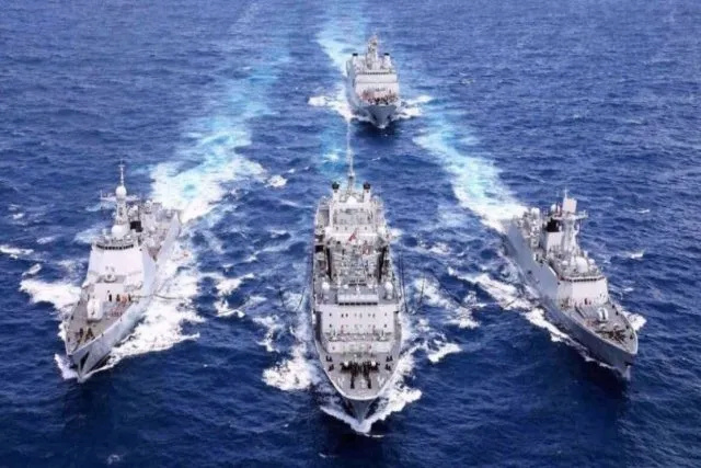 إيران تجري مناورات بحرية مشتركة مع الصين وروسيا Bgfrde10
