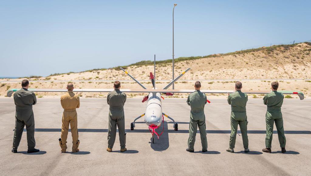 سلاح الجو الإسرائيلي يطلق أول مناورة دولية باستخدام طائرات بدون طيار E6hay311