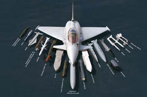 Eurofighter Typhoon : مقاتلة أوروبية متعددة المهام ذات كفاءة عالية Eurofi13