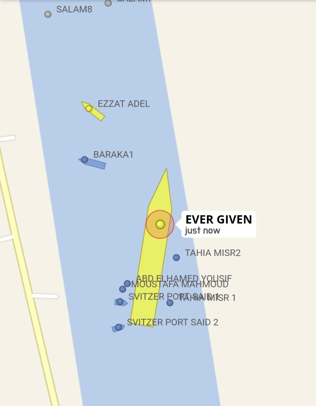 توقف الملاحة فى قناة السويس و الهيئة تنفى تورط القبطان مروة السلحدار Exnxrg10