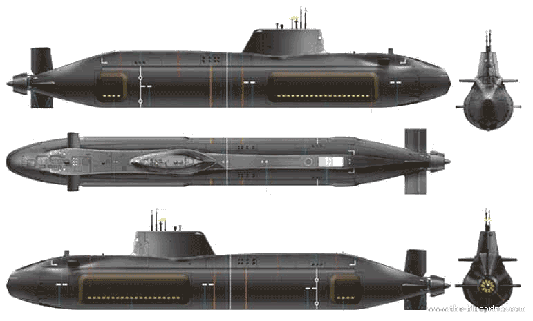  الغواصة الهجومية النووية فئة Astute Class البريطانية F241a210