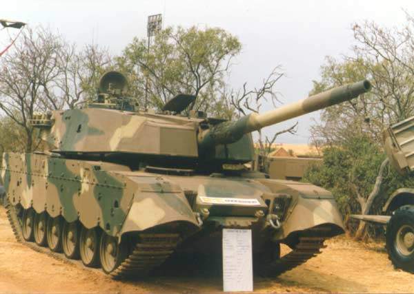 دبابة القتال الرئيسة Olifant Mk1B من جنوب افريقيا  Olifan10